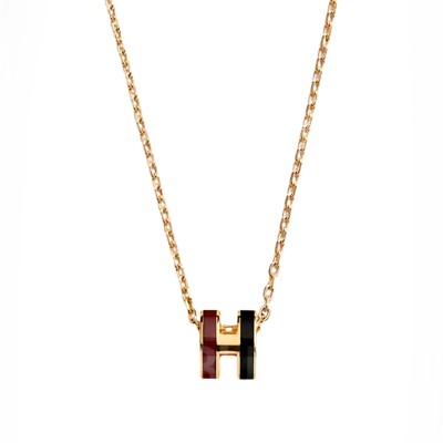 HERMES METAL NECKLACE H100066FB1